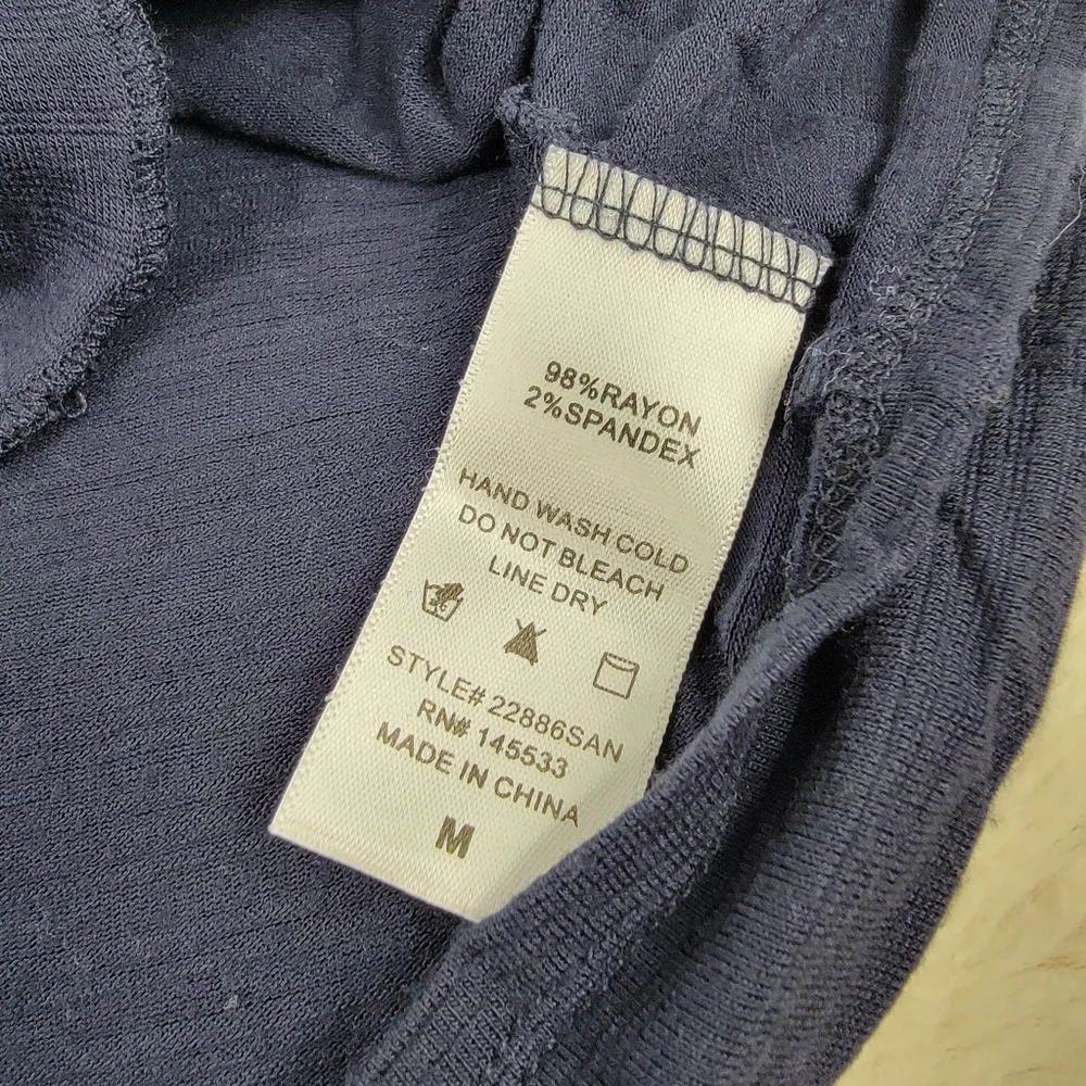 W5 Tie Front Top with Embroidered Flowers - Picture 7 of 11